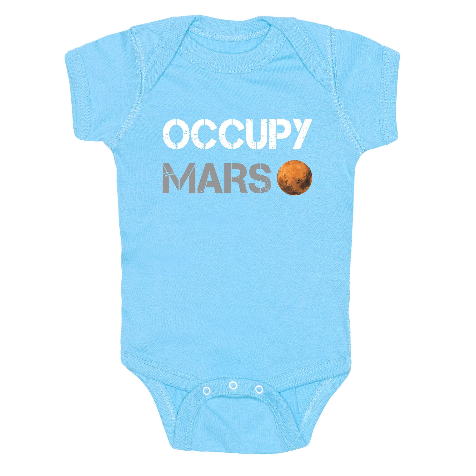 Occupy Mars Baby One-Piece